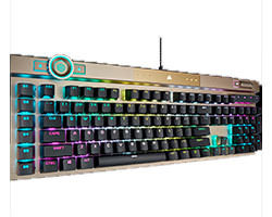 Corsair K100 RGB 限定ゴールドモデル