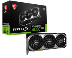 MSI GeForce RTX 4080 SUPER 16G VENTUS 3X OC