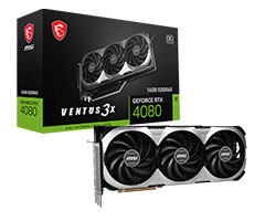 MSI GeForce RTX 4080 16GB VENTUS 3X OC